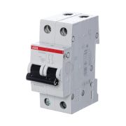 Выключатель автоматический двухполюсный SH202L 10А C 4,5кА (SH202L C10) | 2CDS242001R0104 | ABB