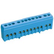 Шина N ноль в корпусном изоляторе на DIN-рейку ШНИ-6х9-10-К-С | YNN10-69-10KD-K07 | IEK