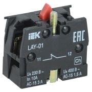 Контактный блок 1р для серии LAY5  | BDK11 | IEK