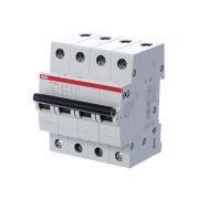Выключатель автоматический четырехполюсный SH204L 10А C 4,5кА (SH204L C10) | 2CDS244001R0104 | ABB