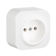 Quteo Белый Розетка без заземления | 782210 | Legrand