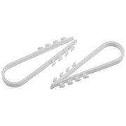 Дюбель-хомут 19-25мм для круглого кабеля NO-224-558 бел. (уп.10шт) Эра Б0066279