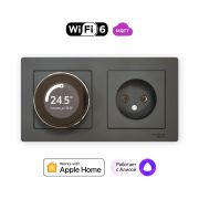 Термостат для теплого пола Lytko 100 Black