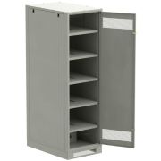 Шкаф LINEA B (пустой) 2000х600мм дверь метал. сер. ITK LB35-20H69-M