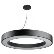 Светильник светодиодный Geometria Ring SPO-133-B-40K-045 45Вт 4000К 3200лм IP40 600х80мм подвесной драйвер внутри черн. Эра Б0058903