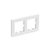 Рамка 2-м AtlasDesign Nature натур. стекло бел. SE ATN360102