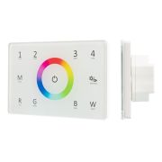 Панель Sens SMART-P85-RGBW White (230В 4 зоны 2.4G) (IP20 пластик) Arlight 028404