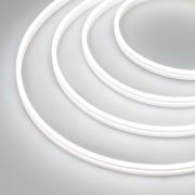 Лента светодиодная MOONLIGHT-SIDE-A168-4x10mm 24V White 6000К 7.2Вт/м IP65 wire x2 прямой вывод кабеля герметичная (уп.5м) Arlight 040993