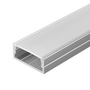Профиль ARH-WIDE-H10-2000 ANOD+OPAL L2000 с экраном алюм. Arlight 036768