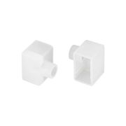 Заглушка WPH-FLEX-1018-SIDE WHITE с отверстием пластик Arlight 040856