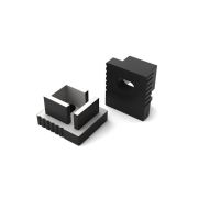 Заглушка SL-MINI-8 BLACK с отверстием пластик Arlight 030518