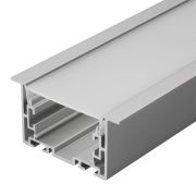 Профиль S2-LINIA69-F-2500 ANOD+OPAL L2500 с экраном алюм. Arlight 021177