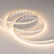 Лента светодиодная RT-A192-10mm 24V Warm 3000К 17.6Вт/м IP20 2835 высок. эффект. 150лм/Вт (уп.5м) Arlight 038775