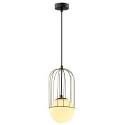 Светильник подвесной (подвес) Bethany 4107-201 1хE14 40Вт дизайн потолочный шар Rivoli Б0057923