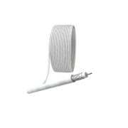 Кабель коаксиальный RG-6U 75 Ом CCS/(оплетка Al 48%) PVC бел. (уп.50м) Simple Эра Б0044600