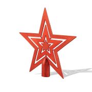 Фигура «Звезда» 20см IP20 на елку красн. Neon-Night 501-005