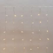 Гирлянда светодиодная «Светодиодный Дождь» 2х3м 300LED тепл. бел. 8.5Вт 230В IP44 эффект мерцания прозр. провод Neon-Night 235-556