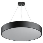 Светильник светодиодный Geometria Ring SPO-132-B-40K-088 88Вт 4000К IP40 800х800х80мм подвесной драйвер внутри черн. Эра Б0058901