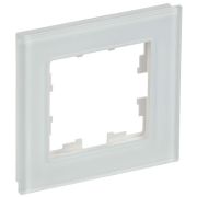 Рамка 1-м BRITE РУ-1-2-Бр стекло бел. матов. IEK BR-M12-G-31-K01