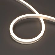 Лента светодиодная MOONLIGHT-SIDE-A140-12x17mm 24V Warm 3000К 9.6Вт/м IP67 wire x2 боков. вывод кабеля герметичная (уп.5м) Arlight 042784