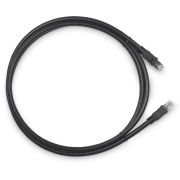 Патч-корд F/UTP кат.6A PC-ARM-FTP-RJ45-Cat.6a-2m-PE 2xRJ45/8p8c экранир. армированный гофрированной стальной лентой РЕ внешн. 2м черн. Cabeus 10139c