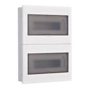 Корпус встраиваемый дв. 2 ряда 26 мод. IP41 ЩРВ-М прозр. DEKraft 31076DEK