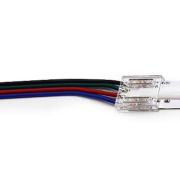 Разъем 4PIN с проводом для LED ленты COB RGB 12мм лента - источник питания (1шт) VARTON V4-R0-00.COB-RGB0.0002