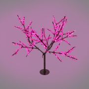 Дерево светодиодное «Сакура» 1.5м d кроны 1.8м LED роз. IP65 понижающ. трансф. в компл. Neon-Night 531-108