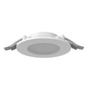 Светильник светодиодный DL-01 Slim 100мм 8Вт 4000К 120x37мм IP65/40 круглый встраив. с опаловым рассеив. RAL9003 бел. муар VARTON V1-RF-00011-10000-6500840