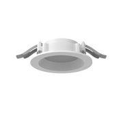 Светильник светодиодный DL-01 Pro 100мм 10Вт 3000К 120х49мм IP65/40 круглый встраив. с опаловым рассеив. RAL9003 бел. муар VARTON V1-RF-00111-10000-6501030