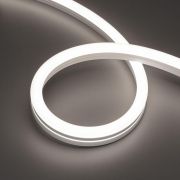 Лента светодиодная MOONLIGHT-SIDE-A140-12x24mm 24V Day 5000К 9.6Вт/м IP68 wire x2 прямой вывод кабеля герметичная (уп.5м) Arlight 042800