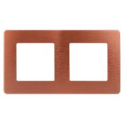 Рамка 2-м 12-5102-14 сатин медь Эра Б0052517