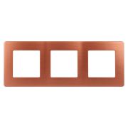 Рамка 3-м 12-5103-14 сатин медь Эра Б0052527