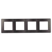 Рамка 4-м 12-5104-12 сатин графит Эра Б0052535
