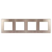 Рамка 4-м 12-5104-13 сатин бронза Эра Б0052536