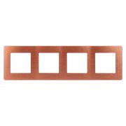 Рамка 4-м 12-5104-14 сатин медь Эра Б0052537