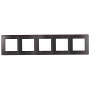 Рамка 5-м 12-5105-12 сатин графит Эра Б0052545