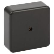 Коробка распаячная 75х75х28мм без клеммы IP40 черн. BS-B-75-75-28 Эра Б0061809