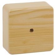 Коробка распаячная 100х100х50мм без клеммы IP40 сосна BS-P-100-100-50 Эра Б0058708
