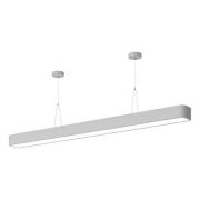 Светильник светодиодный Geometria Block SPO-113-W-40K-036 36Вт 4000К 2700Лм IP40 1200х100х60 бел. подвесной драйвер внутри Эра Б0058860