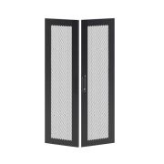 Дверь двустворчатая для IT-CQE 1600х600 перфорир. RAL9005 DKC RBITCPMD1660