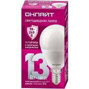 Лампа светодиодная 90 425 OLL-G45-13-230-4K-E14-FR (PRO 90-240В) ОНЛАЙТ 90425