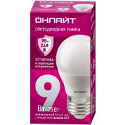 Лампа светодиодная 90 423 OLL-G45-9-230-4K-E27-FR (PRO 90-240В) ОНЛАЙТ 90423
