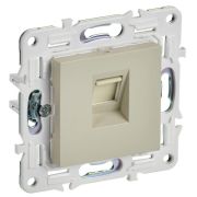 Розетка компьютерная RJ45 кат.6 SKANDY SK-K02B беж. IEK SK-K10-2-K10