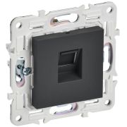 Розетка компьютерная RJ45 кат.6 SKANDY SK-K02G графит IEK SK-K10-2-K53