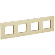 Рамка 4-м SKANDY SK-F34Sh металл шампань IEK SK-M42-M-K37