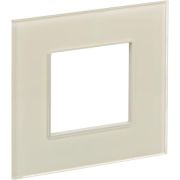 Рамка 1-м SKANDY SK-F21B стекло беж. IEK SK-M12-G-K10