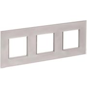 Рамка 3-м SKANDY SK-F23Sh стекло шампань IEK SK-M32-G-K37