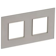 Рамка 2-м SKANDY SK-F22Sh стекло шампань IEK SK-M22-G-K37