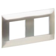 Рамка 2-м SKANDY SK-F32N металл никель IEK SK-M22-M-K50